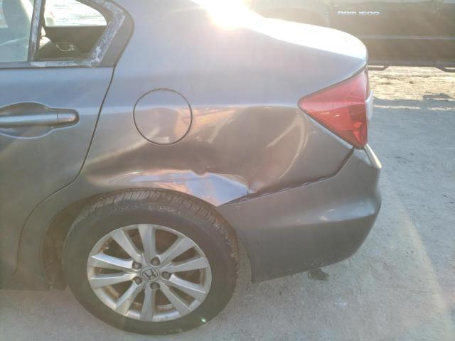 19XFB2F99CE003352 - 2012 HONDA CIVIC EXL Boz foto 9