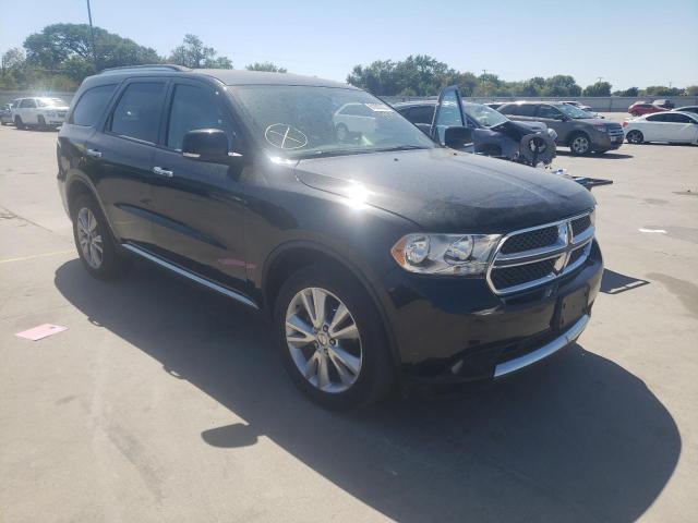 1C4RDHDG3DC597926 - 2013 DODGE DURANGO CR BLACK photo 1