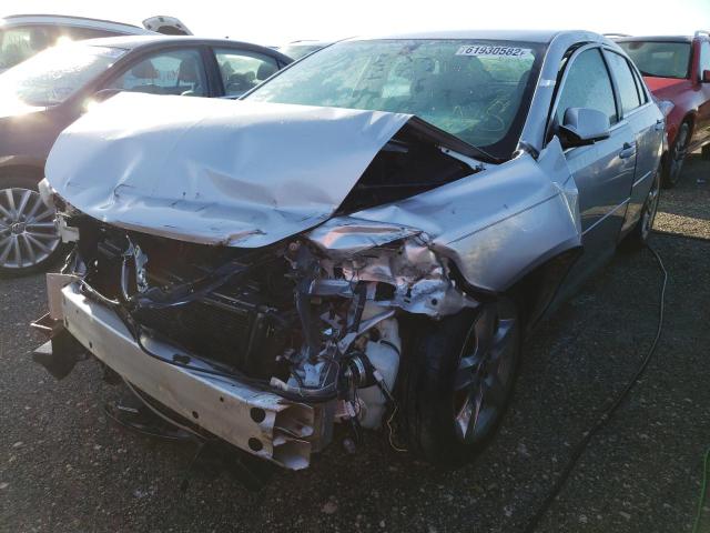 1G1ZH57B79F106579 - 2009 CHEVROLET MALIBU 1LT ვერცხლისფერი ფოტო 2