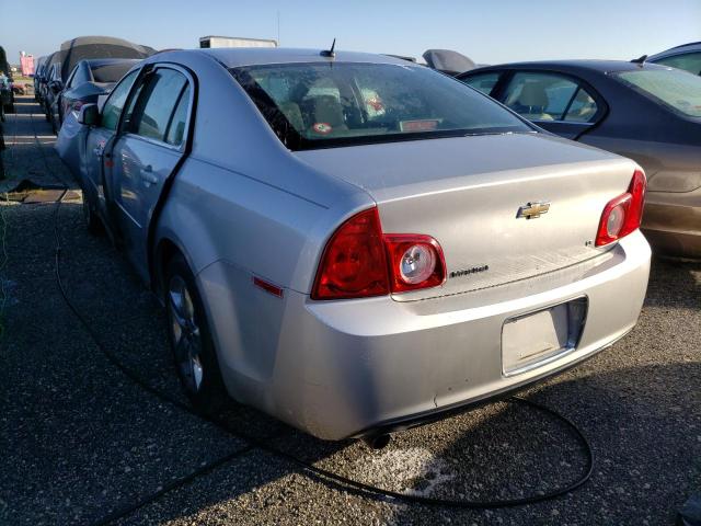 1G1ZH57B79F106579 - 2009 CHEVROLET MALIBU 1LT ვერცხლისფერი ფოტო 3