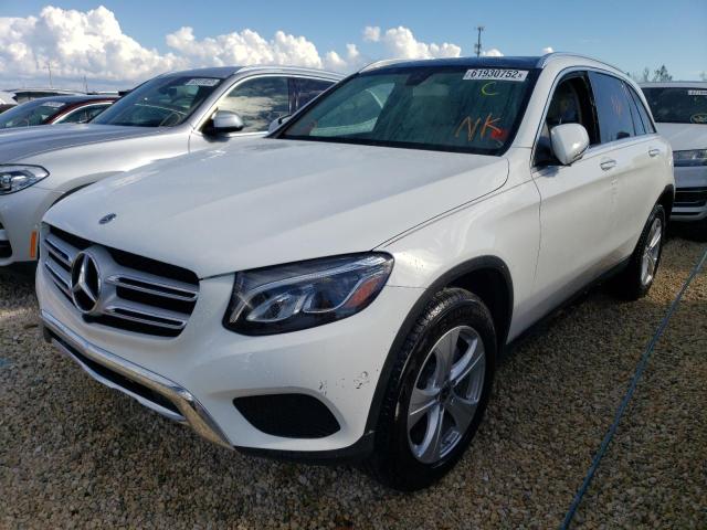 WDC0G4JB1JV024728 - 2018 MERCEDES-BENZ GLC 300 WHITE photo 2