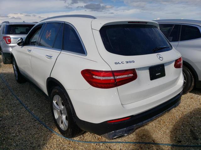 WDC0G4JB1JV024728 - 2018 MERCEDES-BENZ GLC 300 WHITE photo 3