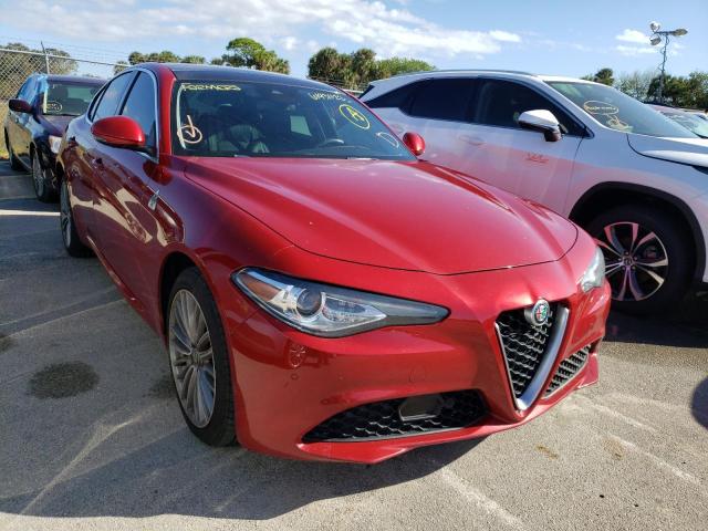 ZARFAEEN8H7543209 - 2017 ALFA ROMEO GIULIA TI RED photo 1