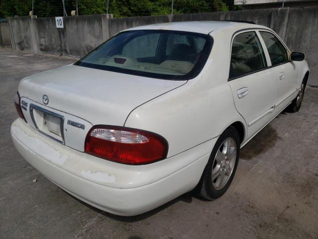 1YVGF22D4Y5179094 - 2000 MAZDA 626 ES WHITE photo 4