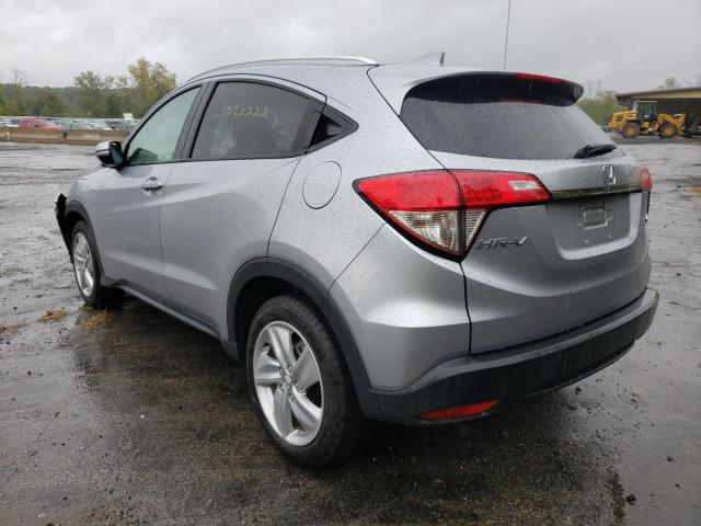 3CZRU6H74KM706849 - 2019 HONDA HR-V EXL SILVER photo 3