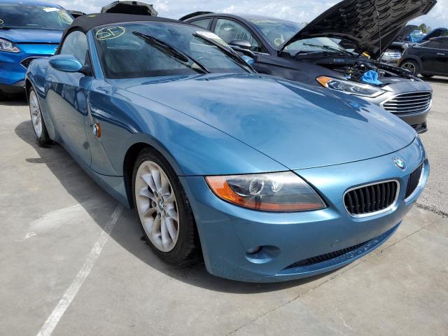 4USBT33443LS48071 - 2003 BMW Z4 2.5 BLUE photo 1