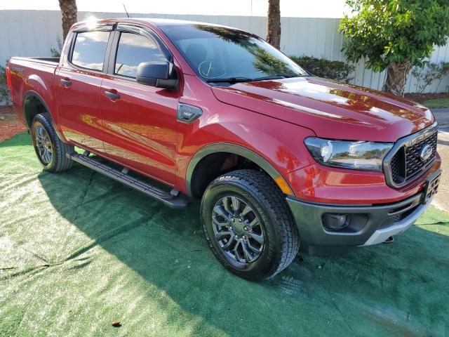 1FTER4FH5LLA83718 - 2020 FORD RANGER XL RED photo 1