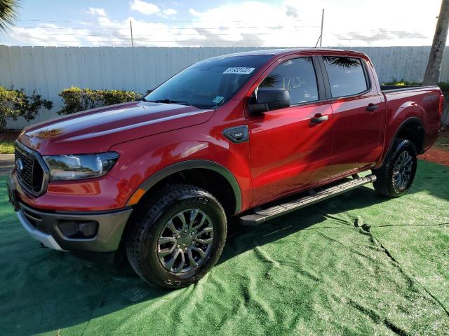 1FTER4FH5LLA83718 - 2020 FORD RANGER XL RED photo 2