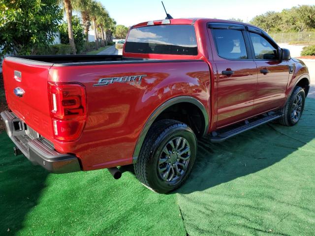 1FTER4FH5LLA83718 - 2020 FORD RANGER XL RED photo 4