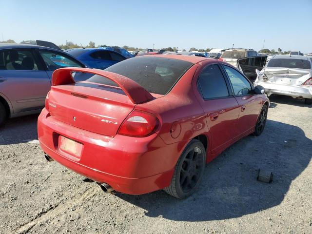 1B3ES66S44D621057 - 2004 DODGE NEON SRT-4 RED photo 4