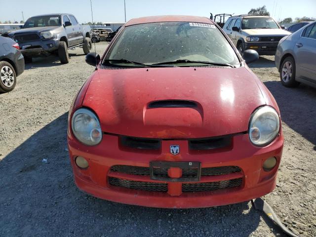 1B3ES66S44D621057 - 2004 DODGE NEON SRT-4 RED photo 9