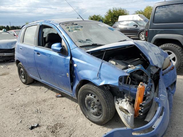 KL1TD66698B089607 - 2008 CHEVROLET AVEO BASE BLUE photo 1