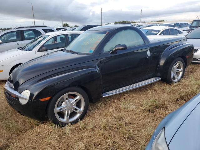 1GCES14P14B108957 - 2004 CHEVROLET SSR BLACK photo 10