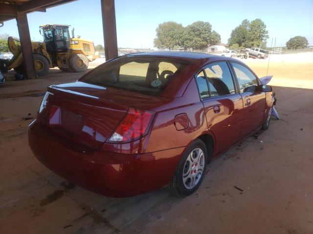 1G8AJ52F15Z141172 - 2005 SATURN ION LEVEL RED photo 4
