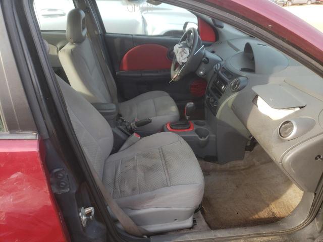 1G8AJ52F15Z141172 - 2005 SATURN ION LEVEL RED photo 5