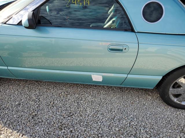 1FAHP60A62Y129736 - 2002 FORD THUNDERBIR TURQUOISE photo 9