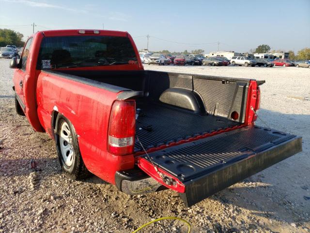 1GCEC14T04Z256213 - 2004 CHEVROLET 1500 SILVE RED photo 3