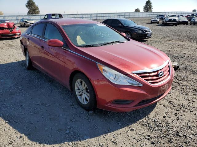 5NPEB4AC7DH668788 - 2013 HYUNDAI SONATA GLS RED photo 1