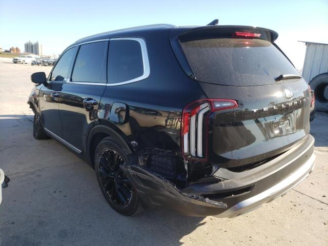 5XYP54HC6LG064385 - 2020 KIA TELLURIDE BLACK photo 3