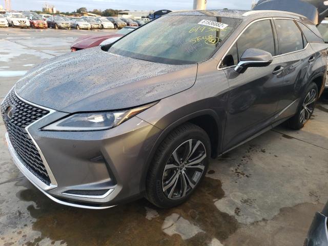 JTJHZKEA5L2015234 - 2020 LEXUS RX 350 L GRAY photo 2