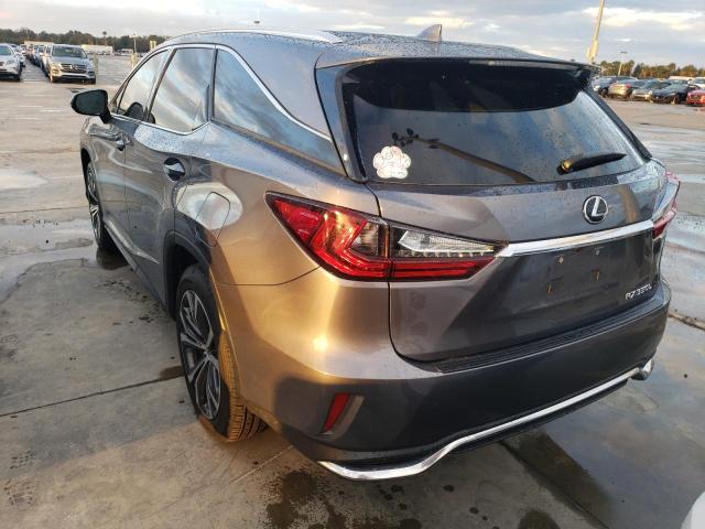 JTJHZKEA5L2015234 - 2020 LEXUS RX 350 L GRAY photo 3