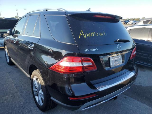 4JGDA5HB7DA266824 - 2013 MERCEDES-BENZ ML 350 4MA BLACK photo 3