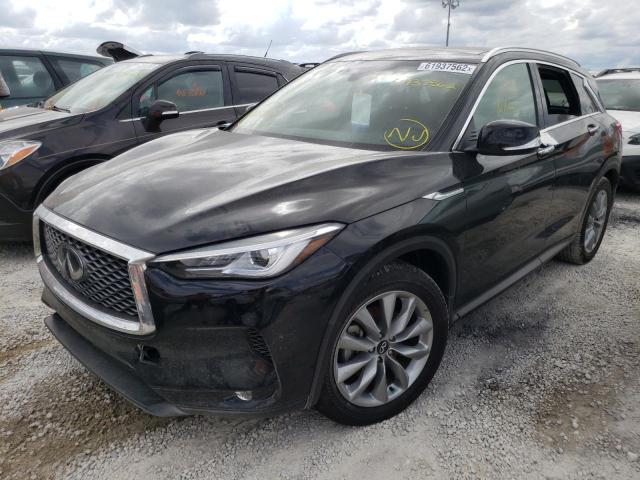 3PCAJ5BA9MF125400 - 2021 INFINITI QX50 LUXE BLACK photo 2