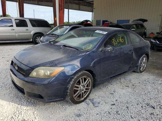 JTKDE167780224710 - 2008 TOYOTA SCION TC ლურჯი ფოტო 2