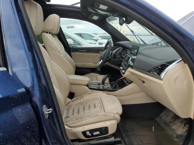 5UXTR7C50KLE88839 - 2019 BMW X3 SDRIVE3 BLUE photo 5