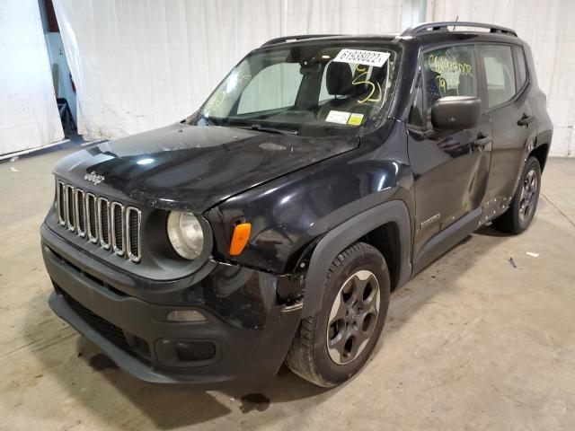ZACCJAAT0FPB91656 - 2015 JEEP RENEGADE S 黑色 照片 2