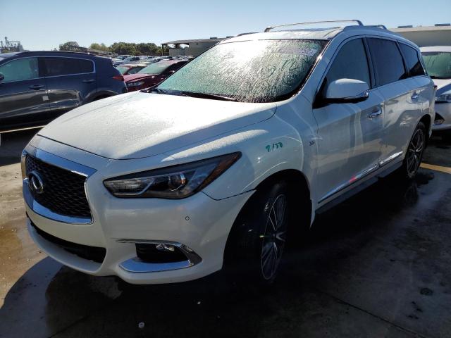 5N1DL0MN8KC551126 - 2019 INFINITI QX60 LUXE WHITE photo 2