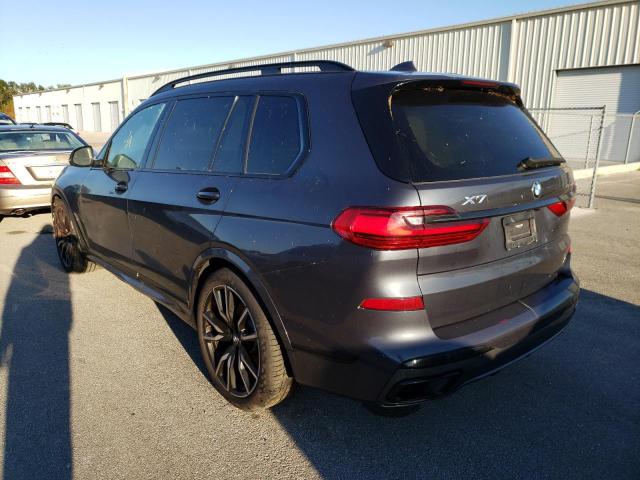 5UXCW2C08N9J30676 - 2022 BMW X7 XDRIVE4 GRAY photo 3