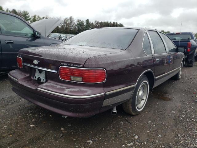 1G1BL52W9SR184800 - 1995 CHEVROLET CAPRICE CL ბურგუნდია ფოტო 4