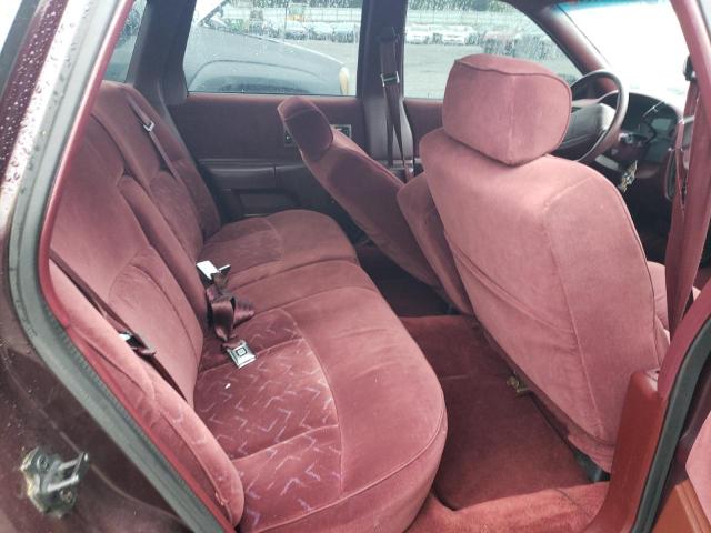 1G1BL52W9SR184800 - 1995 CHEVROLET CAPRICE CL ბურგუნდია ფოტო 6