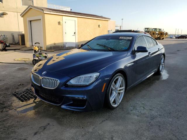 WBA6B2C53FGB99116 - 2015 BMW 650 I GRAN BLUE photo 2
