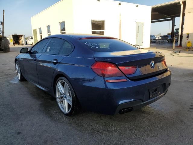 WBA6B2C53FGB99116 - 2015 BMW 650 I GRAN BLUE photo 3