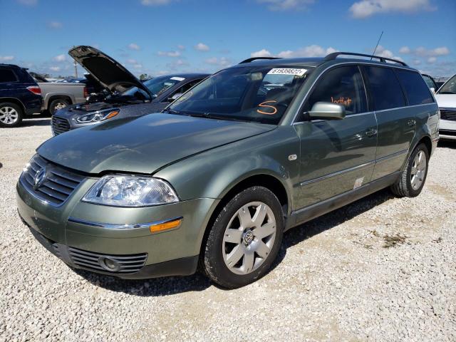 WVWWH63B63E160698 - 2003 VOLKSWAGEN PASSAT GLX Yaşıl foto 2