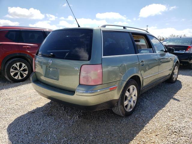 WVWWH63B63E160698 - 2003 VOLKSWAGEN PASSAT GLX Yaşıl foto 4