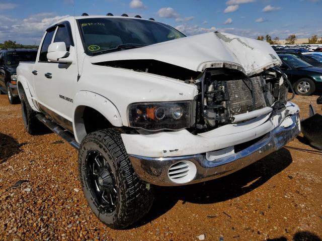 3D7KU28C74G178244 - 2004 DODGE RAM 2500 S WHITE photo 1