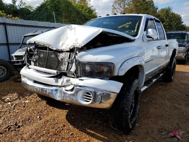 3D7KU28C74G178244 - 2004 DODGE RAM 2500 S WHITE photo 2