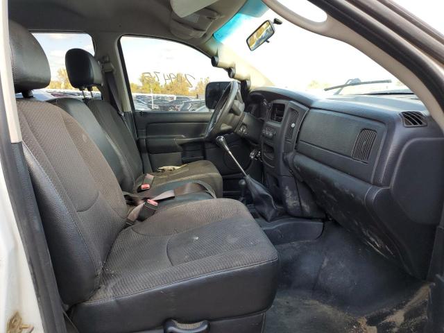 3D7KU28C74G178244 - 2004 DODGE RAM 2500 S WHITE photo 5