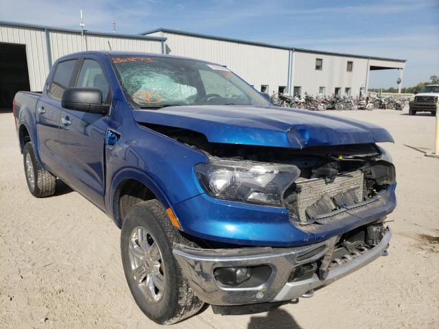 1FTER4FH1KLB01873 - 2019 FORD RANGER XL BLUE photo 1