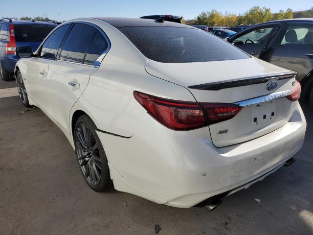 JN1EV7ARXJM434453 - 2018 INFINITI Q50 LUXE WHITE photo 3