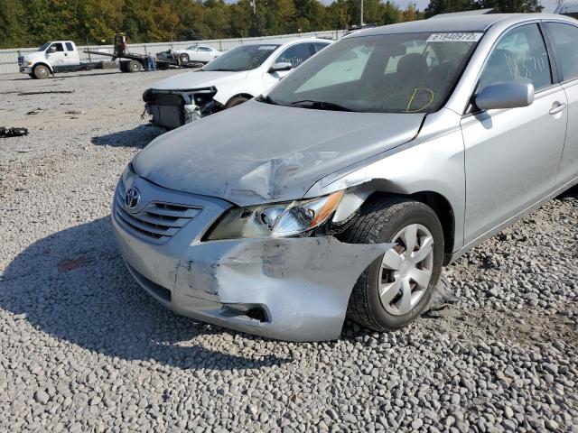 4T1BE46K67U665610 - 2007 TOYOTA CAMRY CE SILVER photo 9