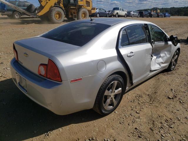 1G1ZC5E13BF129842 - 2011 CHEVROLET MALIBU 1LT 银色 照片 4