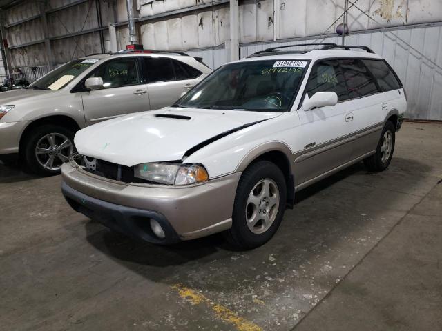 4S3BG6850X7660502 - 1999 SUBARU LEGACY OUT WHITE photo 2