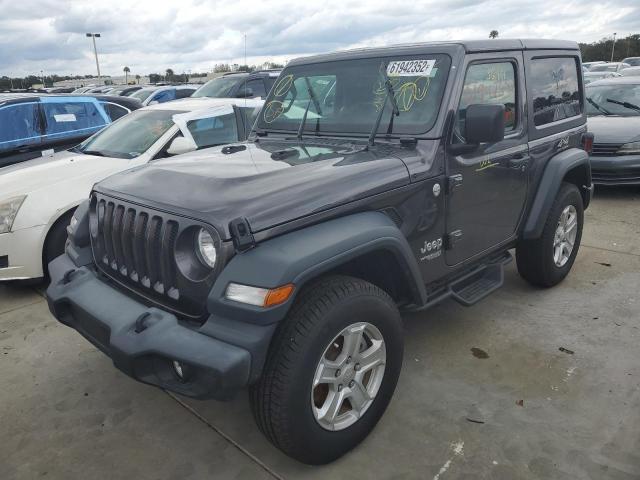 1C4GJXANXKW526053 - 2019 JEEP WRANGLER S 灰色 照片 2