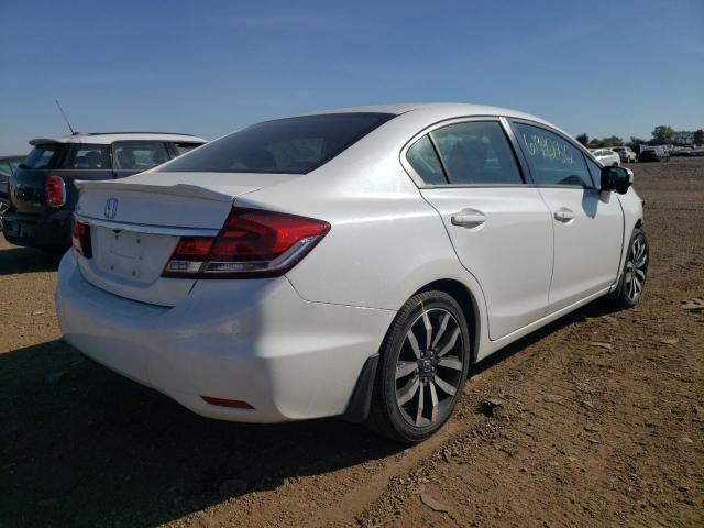 19XFB2F98EE070902 - 2014 HONDA CIVIC EXL 白色 照片 4