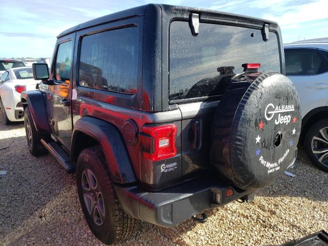 1C4GJXAG0NW137900 - 2022 JEEP WRANGLER S 灰色 照片 3