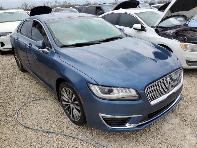 3LN6L5A97JR619848 - 2018 LINCOLN MKZ PREMIE BLUE photo 1